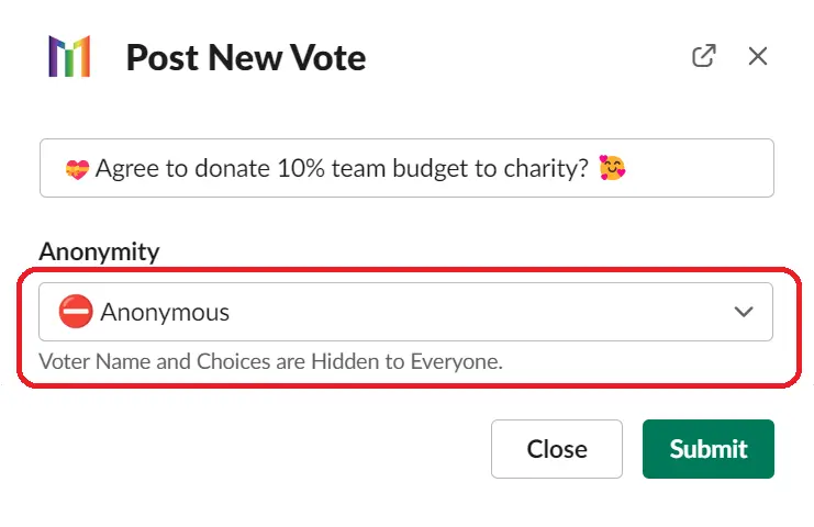 Anonymous voting keeps every voter’s identity private