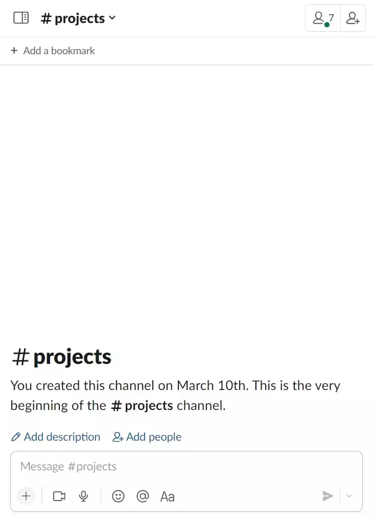 Demo of creating an anonymous poll in Slack